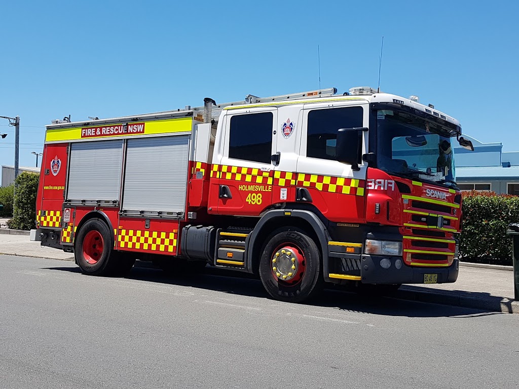 Fire and Rescue NSW Holmesville Fire Station | fire station | 56 Appletree Rd, Holmesville NSW 2286, Australia | 0249532922 OR +61 2 4953 2922