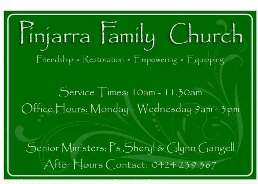 Pinjarra Family Church | 289 Wilson Rd, Pinjarra WA 6208, Australia | Phone: (08) 9581 3034