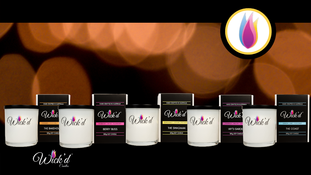 Wickd Candles - Australian Made Soy Scented Candles | 8 Stirling Dr, Wilton NSW 2571, Australia | Phone: 0418 457 183