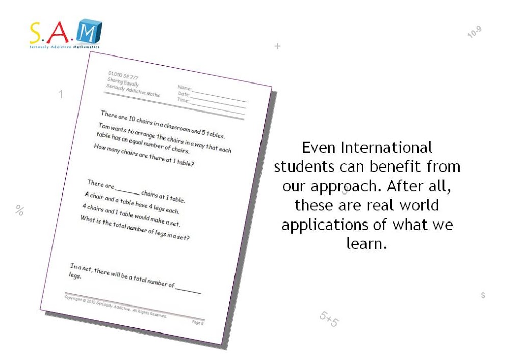 SAM Singapore Mathematics | 3/11-15 Leicester Ave, Glen Waverley VIC 3150, Australia | Phone: 0450 873 342