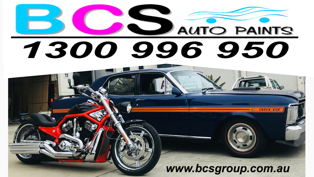 BCS Auto Paints | store | 9/172 Milperra Rd, Revesby NSW 2212, Australia | 1300996950 OR +61 1300 996 950