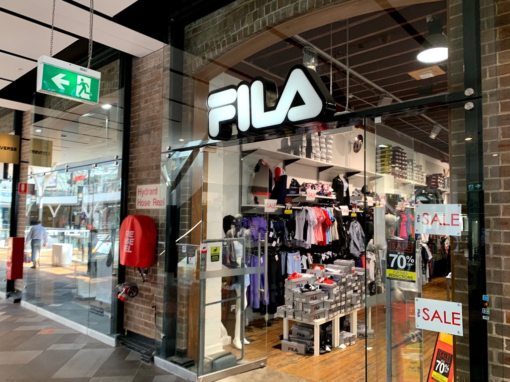 FILA | shoe store | Birkenhead Point, 45/32 Roseby St, Drummoyne NSW 2047, Australia | 0291811463 OR +61 2 9181 1463