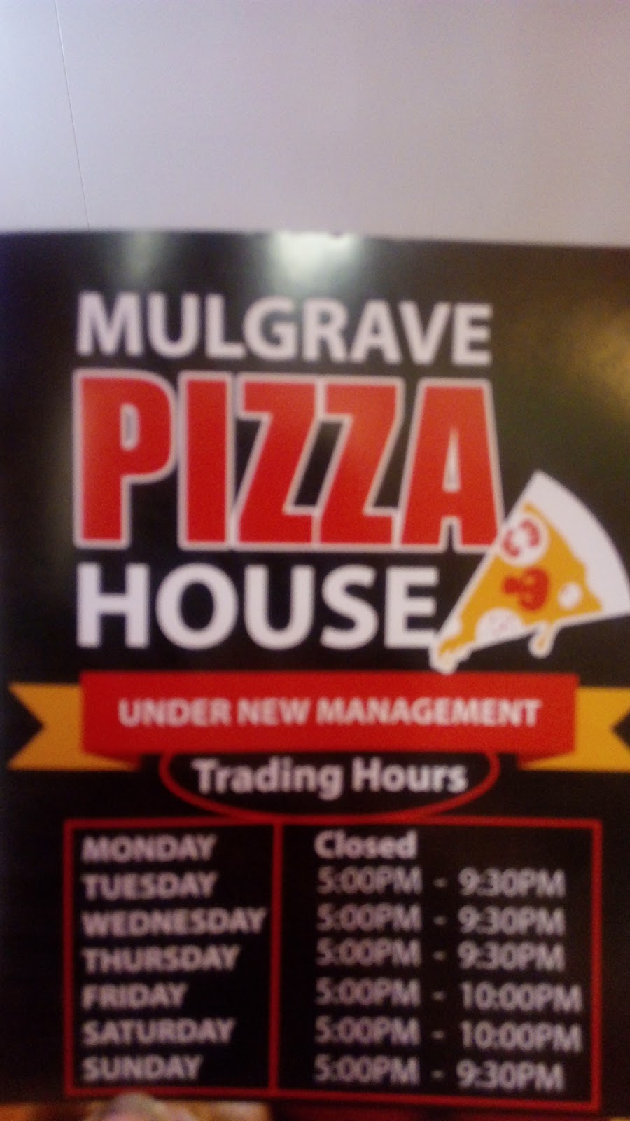 Mulgrave Pizza House | restaurant | 208 Brandon Park Dr, Wheelers Hill VIC 3150, Australia | 0395620606 OR +61 3 9562 0606