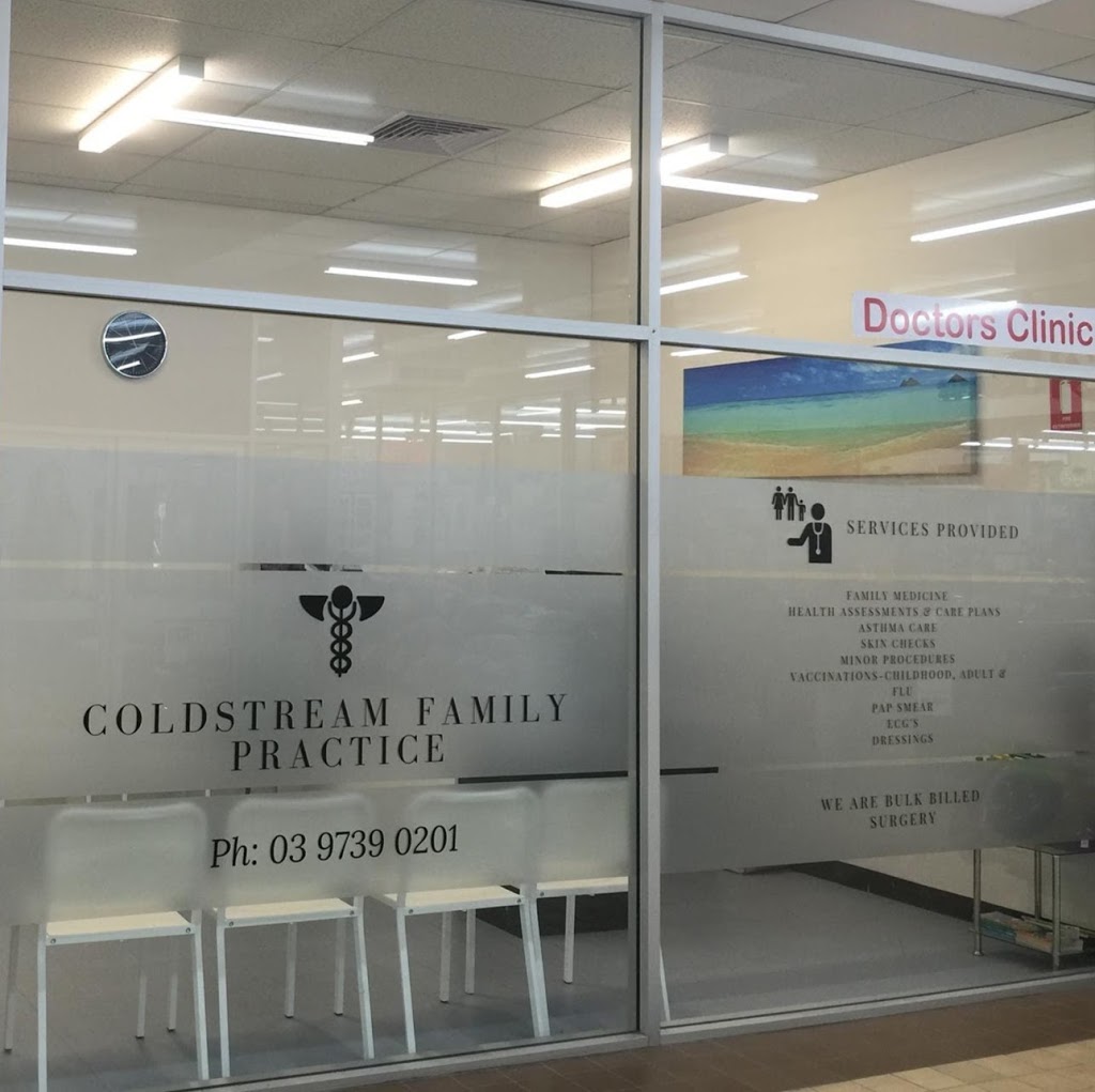 Coldstream Family Practice | The Lodge Shopping Centre, Shop 7, 670-672 Maroondah Highway, Next to IGA, Coldstream VIC 3770, Australia | Phone: (03) 9739 0201