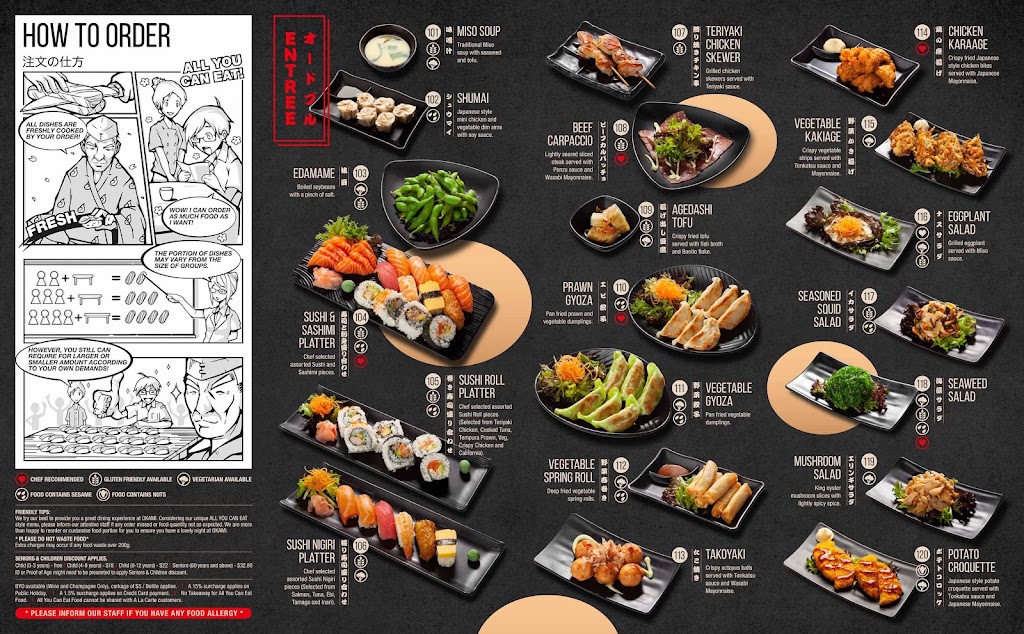 Okami (Pennant Hills) - Japanese All You Can Eat | restaurant | Shop 12 & 13, Pennant Hills Market Place, 4 - 10 Hillcrest Rd, Pennant Hills NSW 2120, Australia | 0283157736 OR +61 2 8315 7736