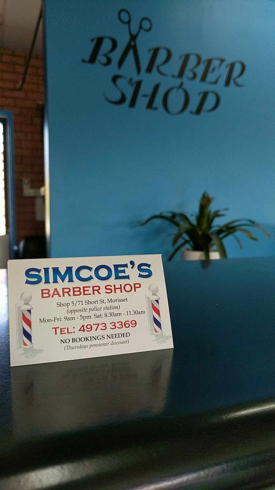 Simcoes Barber | hair care | Shop 71/5 Short St, Morisset NSW 2264, Australia