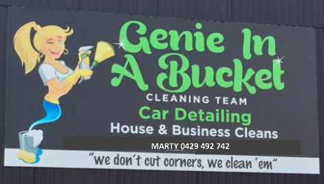 Genie In A Bucket | 2A George St, Swan Hill VIC 3585, Australia | Phone: 0429 492 742