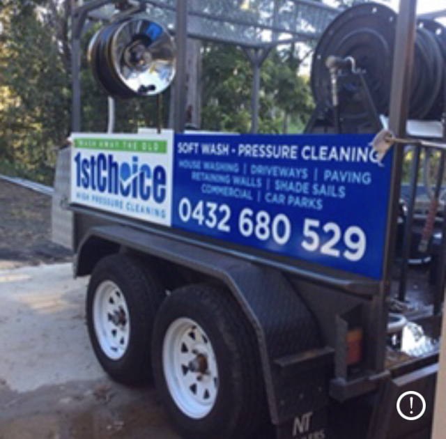 1st Choice High Pressure Cleaning |  | 116-128 Anne Collins Cres, Mundoolun QLD 4285, Australia | 0432680529 OR +61 432 680 529