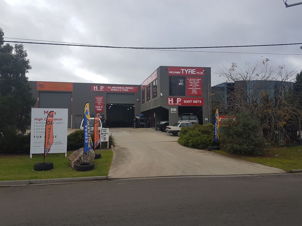 HIGHWAY TYRE PLUS | Unit 4/1968 Hume Hwy, Campbellfield VIC 3061, Australia | Phone: (03) 9357 6873