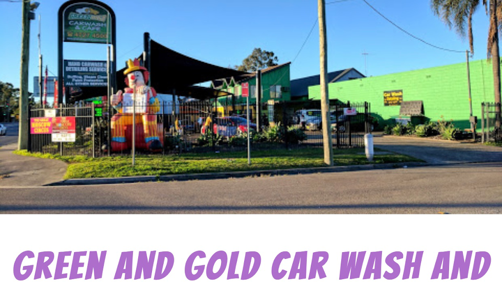 Green and Gold Car Wash and cafe | 121 Cox Ave, Kingswood NSW 2747, Australia | Phone: (02) 4727 4500