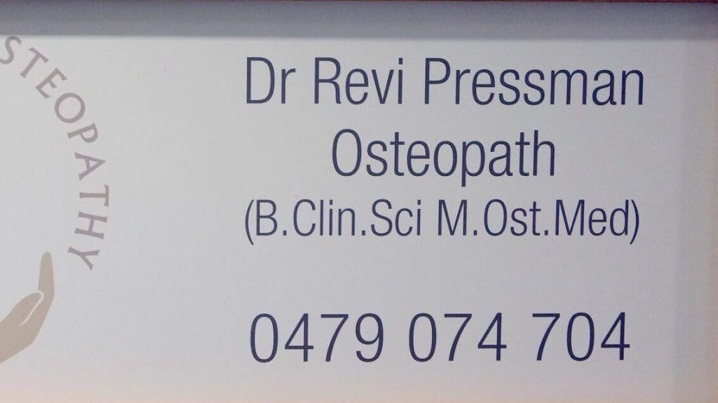 Revitalise Osteopathy Bondi (Revi Pressman) | health | 5a/81 Old South Head Rd, Bondi Junction NSW 2022, Australia | 0479074704 OR +61 479 074 704