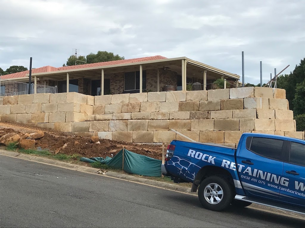 Rock Retaining Walls - Tamborine Builders | 97 Palomino Rd, Tamborine QLD 4270, Australia | Phone: 0432 281 075