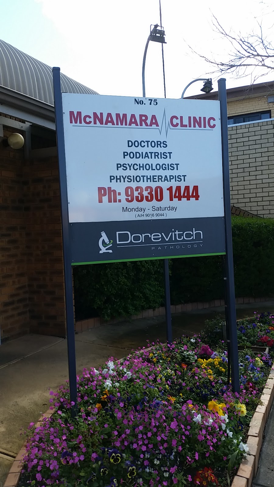 Mcnamara Clinic | health | 75 McNamara Ave, Airport West VIC 3042, Australia | 0393301444 OR +61 3 9330 1444