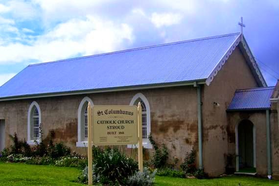 Saint Columbanus Stroud Church | church | Mallon St, Stroud NSW 2425, Australia | 0265581290 OR +61 2 6558 1290