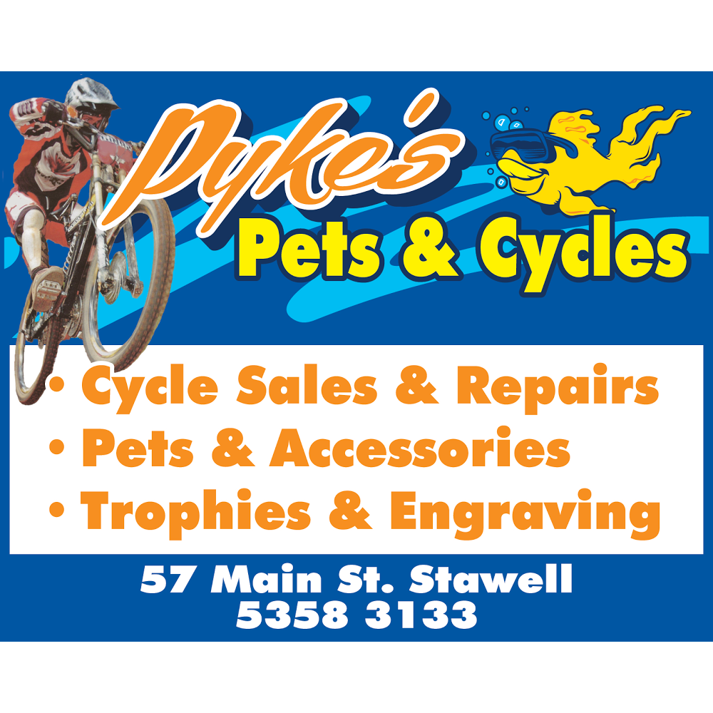 Pykes Pets & Cycles | bicycle store | 57 Main St, Stawell VIC 3380, Australia | 0353583133 OR +61 3 5358 3133
