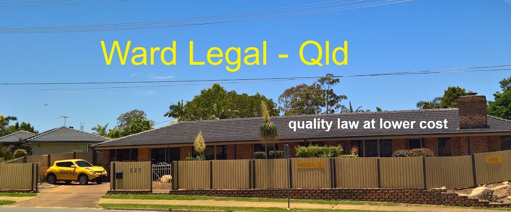 Ward Legal Qld | 220 Vienna Road, cnr Redland Bay Rd, Alexandra Hills QLD 4161, Australia | Phone: 0424 839 273