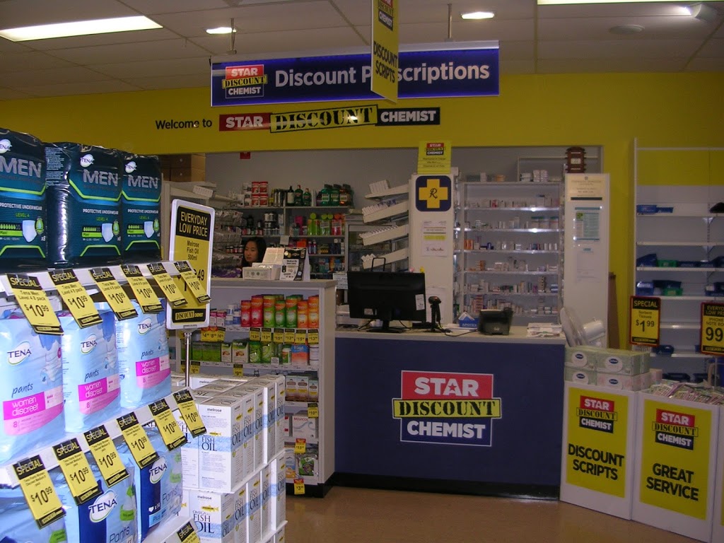 Star Discount Chemist Pasadena | pharmacy | Pasadena Shopping Centre, 20 Fiveash Dr, Pasadena SA 5042, Australia | 0882766044 OR +61 8 8276 6044