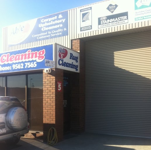 Able Carpet Care | 5/6 Coora Rd, Oakleigh South VIC 3167, Australia | Phone: (03) 9562 7565