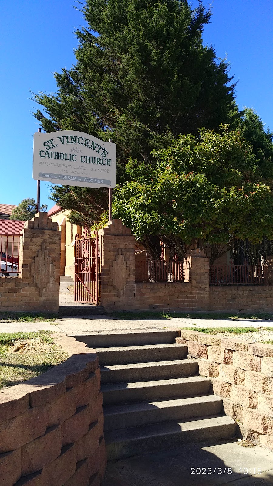 St Vincent Catholic Church | 95 Williwa St, Portland NSW 2847, Australia | Phone: (02) 6355 5111