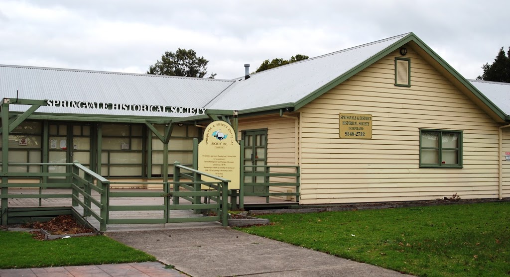 Springvale Historical Society | 11 Morwell Parade, Springvale VIC 3171, Australia | Phone: (03) 9548 2732