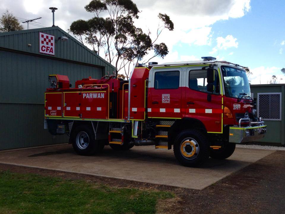 Parwan CFA | fire station | Exford Road, Parwan VIC 3340, Australia