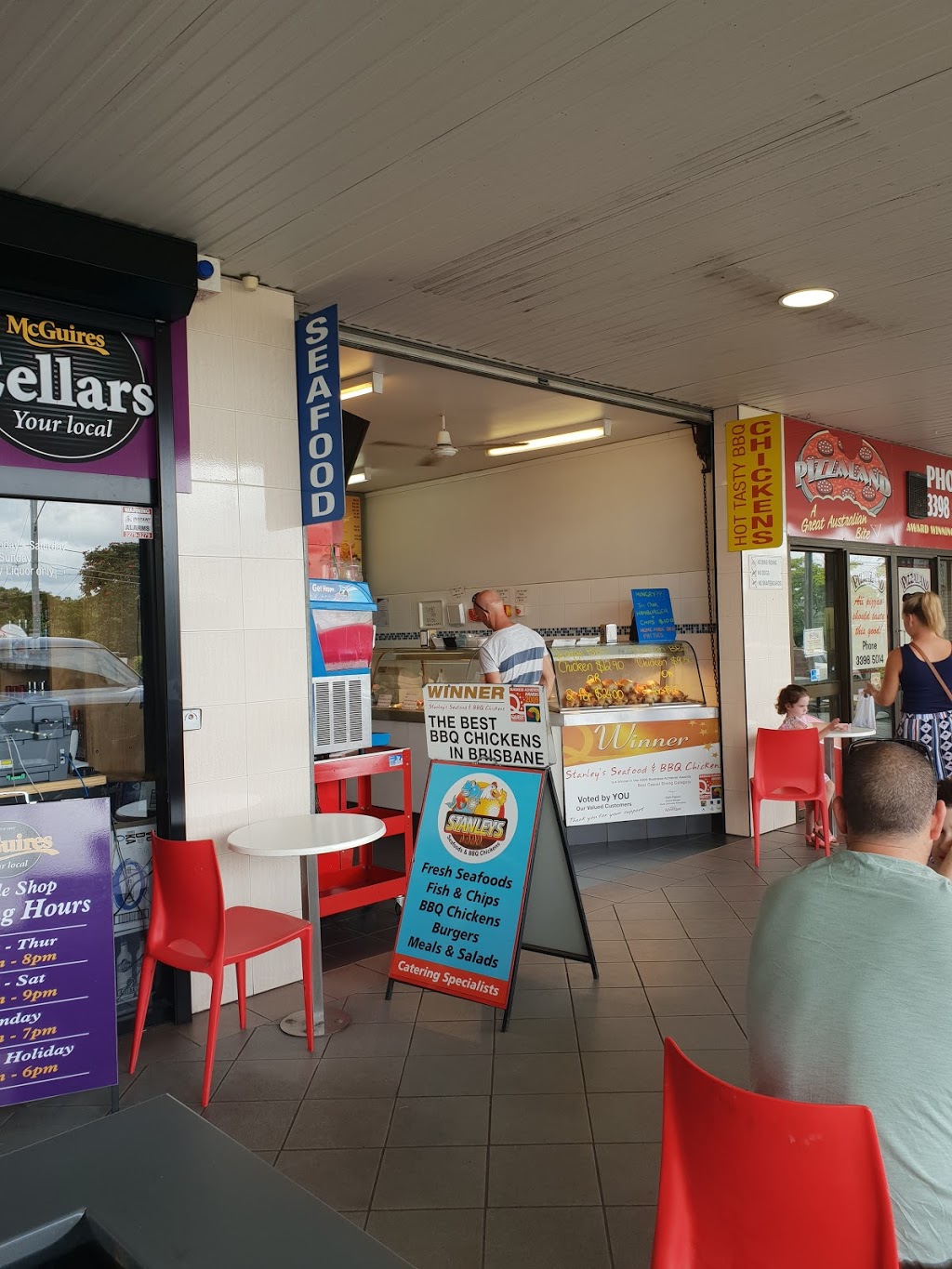 Stanleys Seafood & BBQ Chicken | meal takeaway | 6/182 Stanley Rd, Carina QLD 4152, Australia | 0733985700 OR +61 7 3398 5700