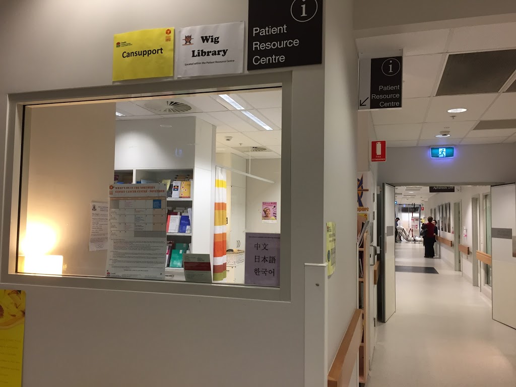 Cansupport & Wig Library | hospital | Level 1 Northern Sydney Cancer Centre, Royal North Shore Hospital, Reserve Road, St Leonards NSW 2065, Australia | 0294631188 OR +61 2 9463 1188