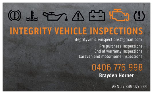 Integrity Vehicle Inspections |  | 187 Singles Ridge Rd, Yellow Rock NSW 2777, Australia | 0406776998 OR +61 406 776 998