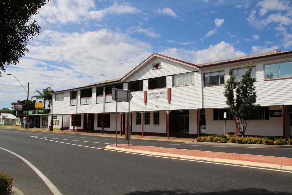 The Queensland Hotel | lodging | 134 Marshall St, Goondiwindi QLD 4390, Australia | 0746712011 OR +61 7 4671 2011