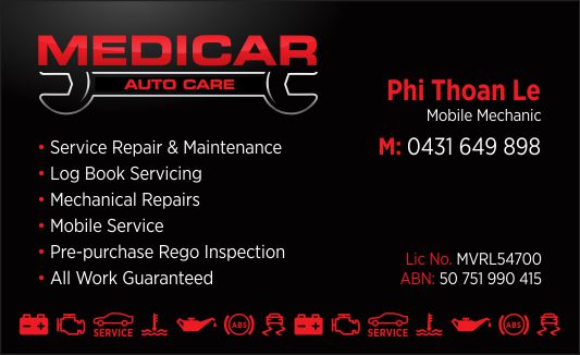 MediCar Auto Care Mobile service | car repair | 201 S Liverpool Rd, Green Valley NSW 2168, Australia | 0431649898 OR +61 431 649 898