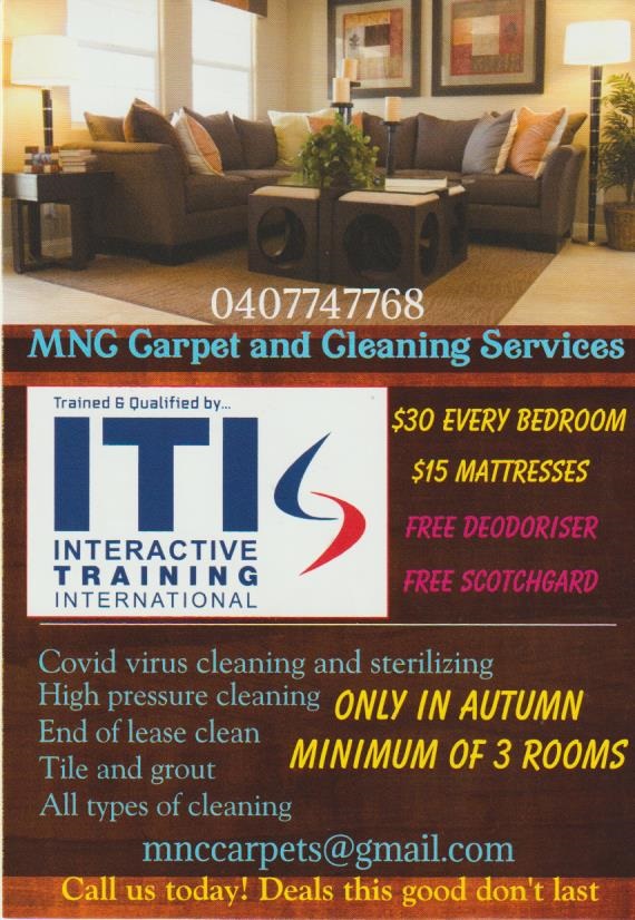Mid North Coast Carpet and Cleaning Services | laundry | Hogan St, Harrington NSW 2427, Australia | 0407747768 OR +61 407 747 768