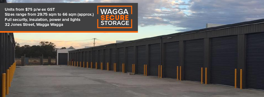 Wagga Secure Storage | storage | 32 Jones St, Wagga Wagga NSW 2650, Australia | 0423268823 OR +61 423 268 823