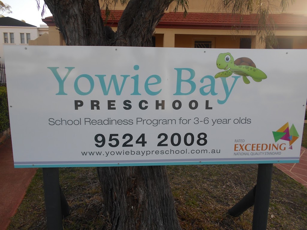 Yowie Bay Preschool | school | 13 Wyralla Rd, Yowie Bay NSW 2228, Australia | 0295242008 OR +61 2 9524 2008