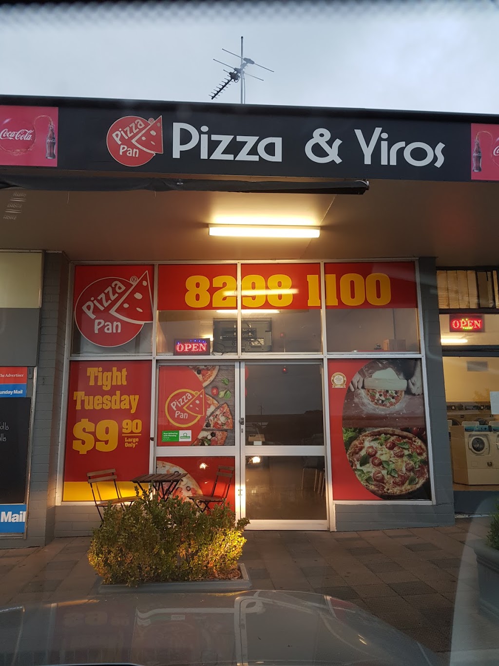 Pizza Pan Seaview Downs | meal takeaway | 6/176 Seacombe Rd, Seaview Downs SA 5049, Australia | 0882981100 OR +61 8 8298 1100