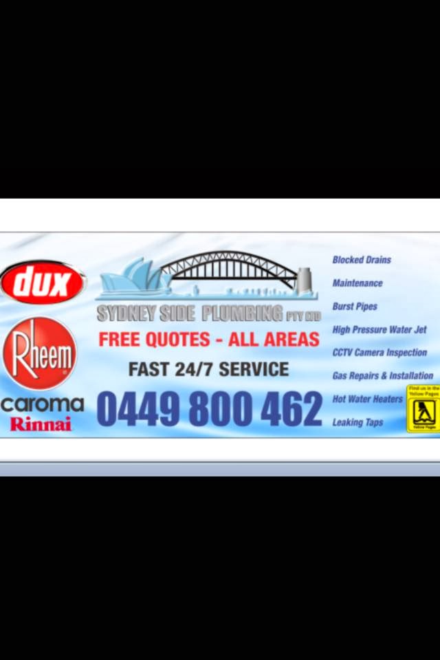 Sydney side plumbing | 609 Forest Rd, Peakhurst NSW 2210, Australia | Phone: 0449 800 462