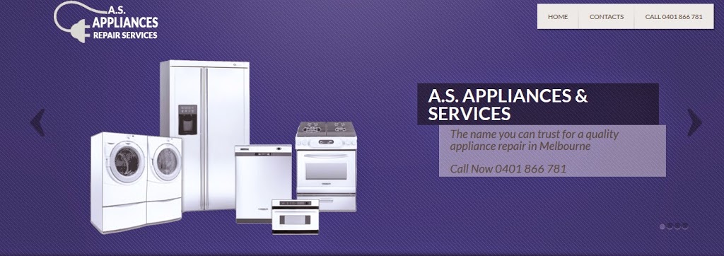 AS Appliances | 26 Bryants Rd, Dandenong South VIC 3175, Australia | Phone: 0401 866 781