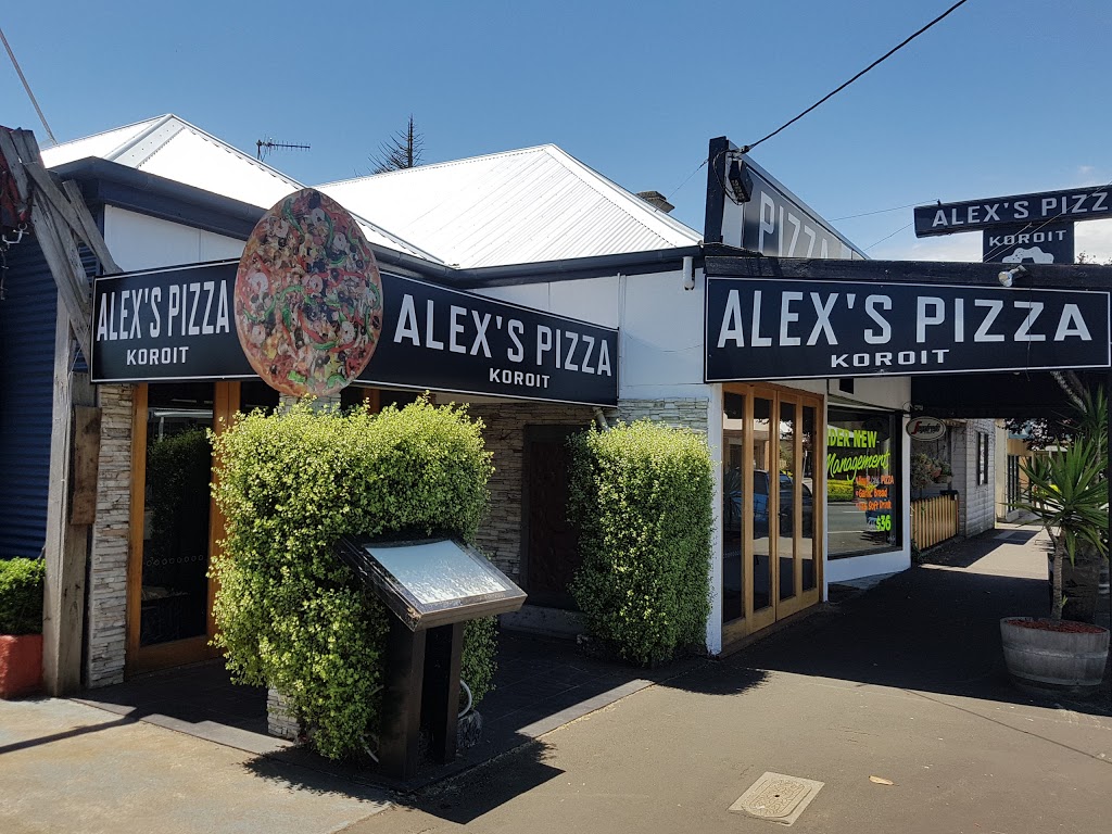 Alexs Pizza Koroit | restaurant | 156 Commercial Rd, Koroit VIC 3282, Australia | 0355658550 OR +61 3 5565 8550