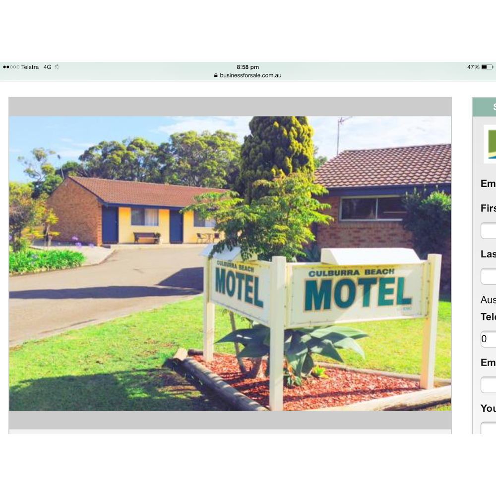 Culburra Beach Motel | lodging | 56 Brighton Parade, Culburra Beach NSW 2540, Australia | 0244472053 OR +61 2 4447 2053