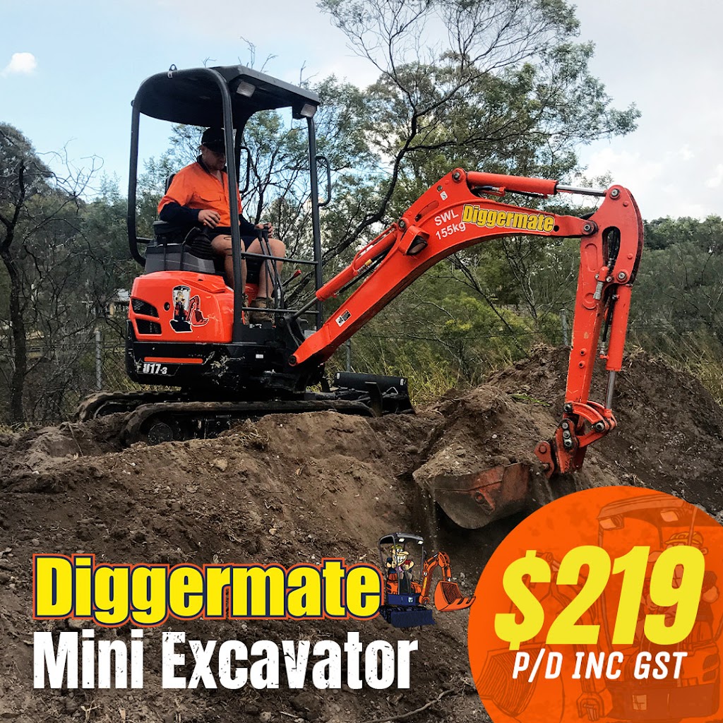 Diggermate Mini Excavator Hire Stanthorpe | 368 Townsend Rd, Glen Aplin QLD 4381, Australia | Phone: 0457 854 430