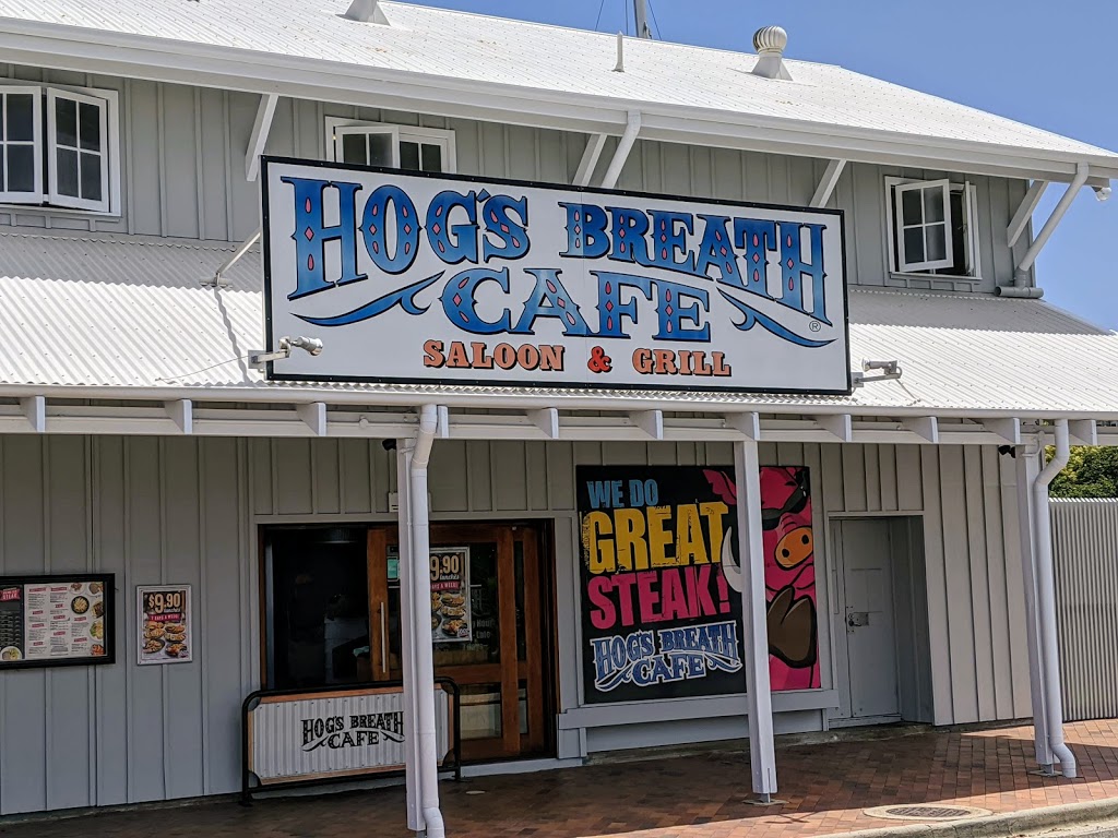 Hogs Breath Cafe Mooloolaba | restaurant | The Wharf, 46/123 Parkyn Parade, Mooloolaba QLD 4557, Australia | 0754447211 OR +61 7 5444 7211