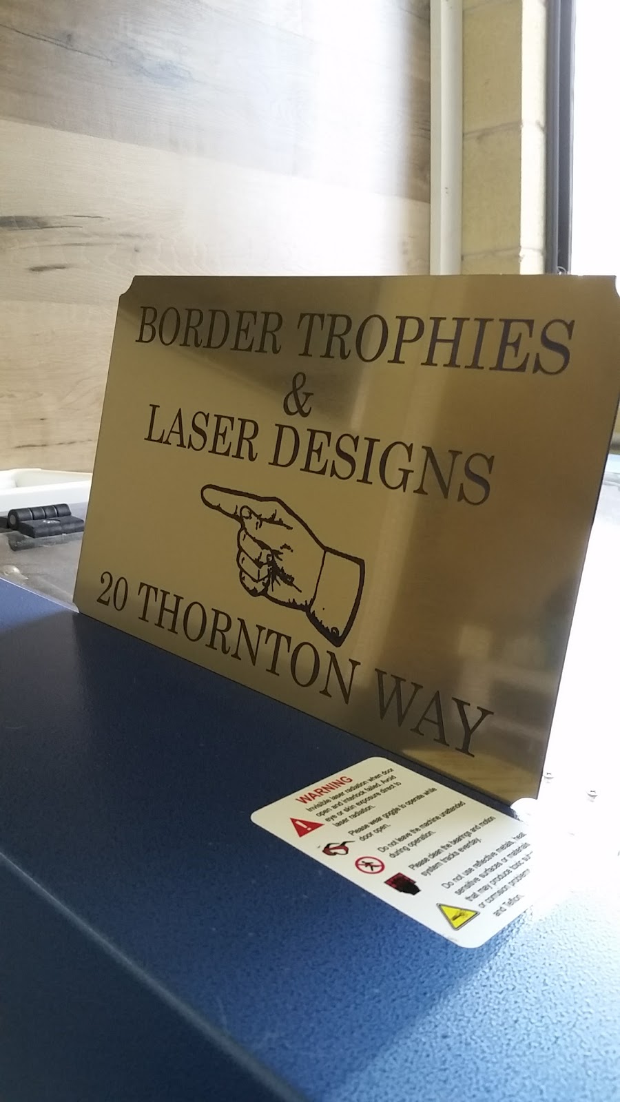 Border Trophies and Laser Designs | home goods store | 20 Thornton Way, Yarrawonga VIC 3730, Australia | 0437161180 OR +61 437 161 180