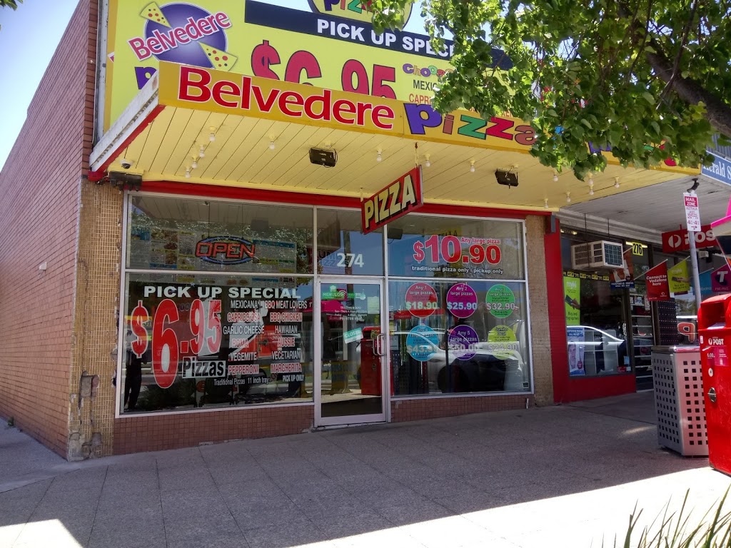Belvedere Pizza | meal delivery | 274 Seaford Rd, Seaford VIC 3198, Australia | 0397864580 OR +61 3 9786 4580
