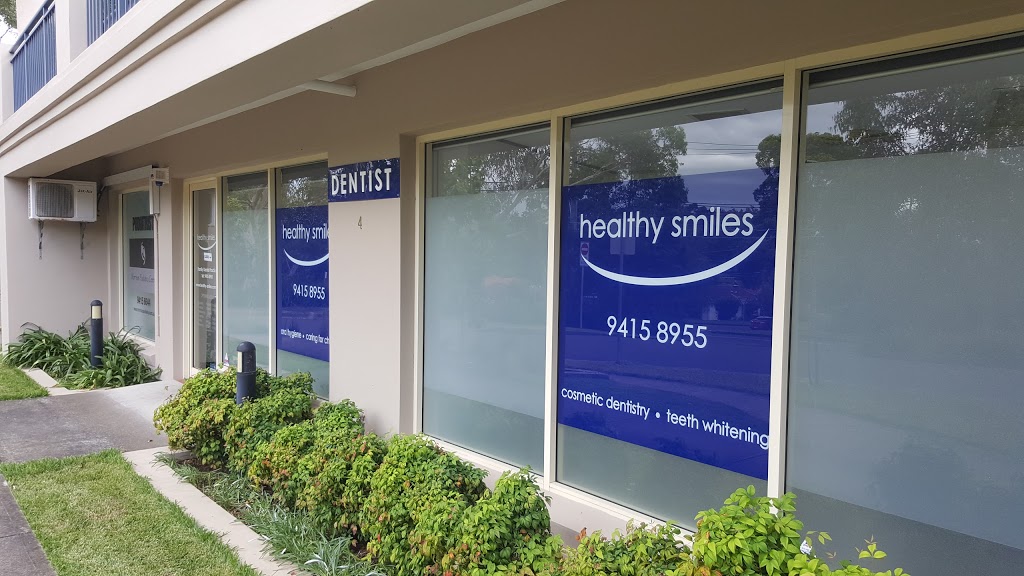 Healthy Smiles | dentist | 4/2 Moore Ave, Lindfield NSW 2070, Australia | 0294158955 OR +61 2 9415 8955