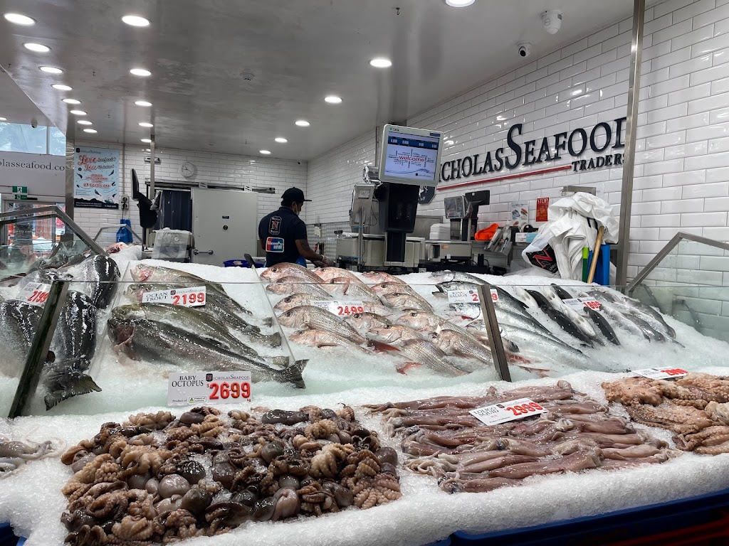 Nicholas Seafood Traders | Shop 6, Waterfront Arcade Sydney Fish Market, Pyrmont NSW 2009, Australia | Phone: (02) 9660 4255