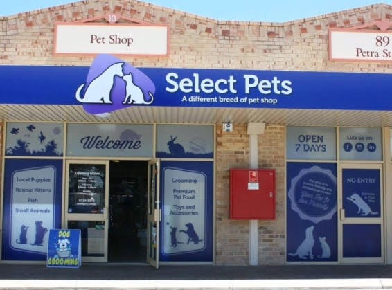 Select Pets | pet store | 10/89 Petra St, Bicton WA 6157, Australia | 0893393372 OR +61 8 9339 3372