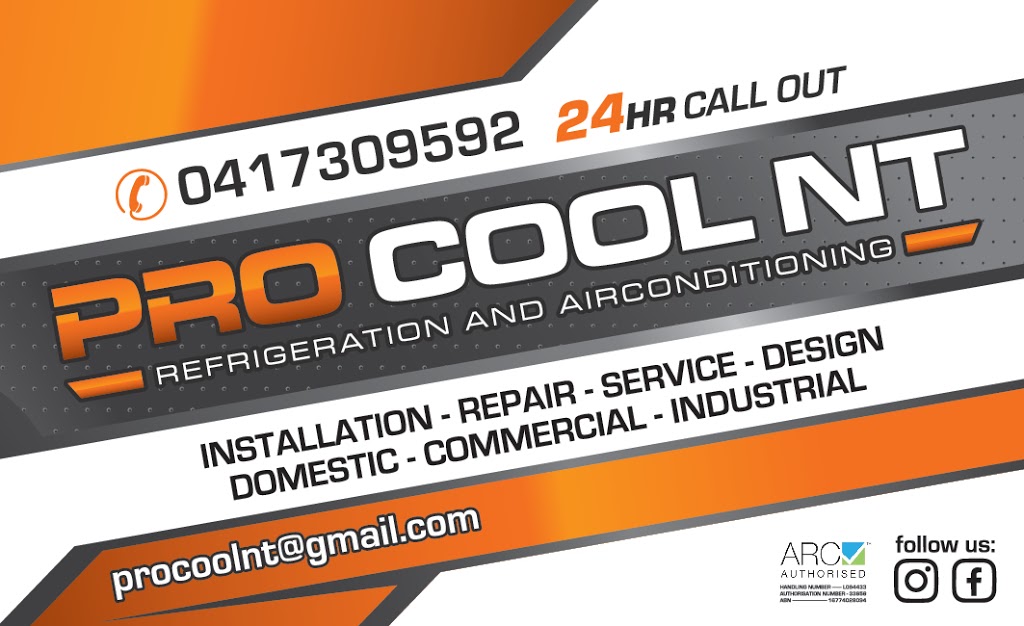 Pro Cool NT Commercial & Automotive Air Conditioning | 55 Fisher Rd, Virginia NT 0835, Australia | Phone: 0417 309 592