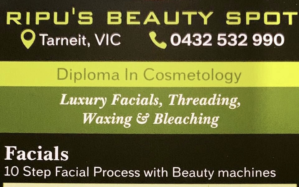 Ripu’s Beauty Spot | beauty salon | 9 Watagan St, Tarneit VIC 3029, Australia | 0432532990 OR +61 432 532 990