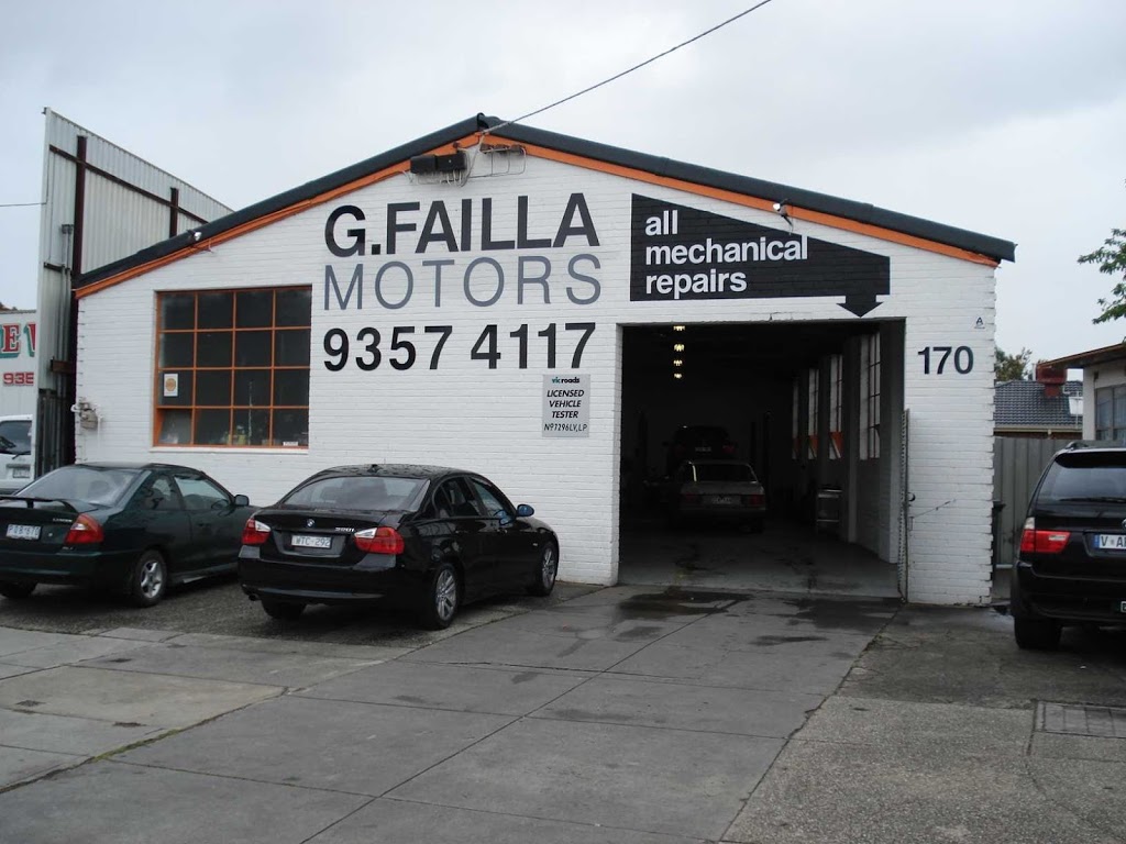 Failla Motors | car dealer | 170 Lorne St, Fawkner VIC 3060, Australia | 0393574117 OR +61 3 9357 4117