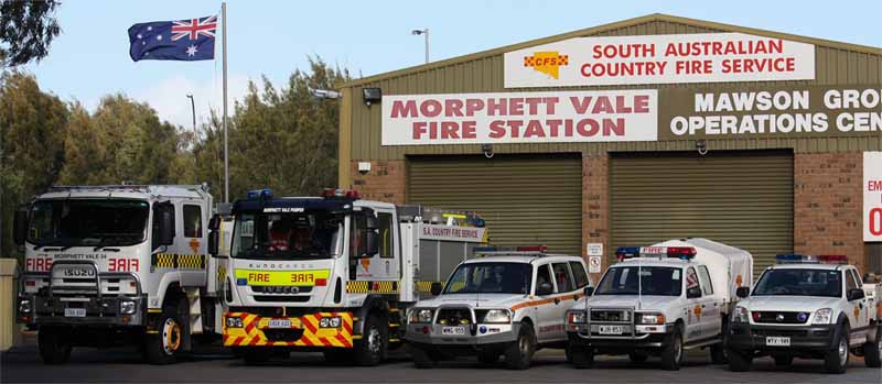 Morphett Vale CFS Station | fire station | Doctors Rd & States Rd, Hackham SA 5163, Australia | 0883828489 OR +61 8 8382 8489