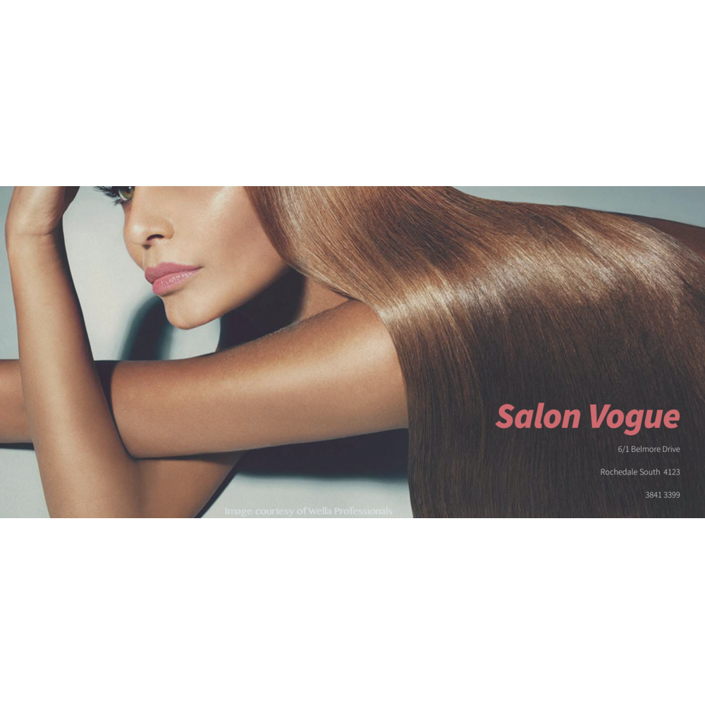 Salon Vogue | 6/1 Belmore Dr, Rochedale South QLD 4123, Australia | Phone: (07) 3841 3399